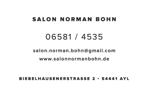 Friseur Norman Bohn
